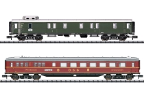 Trix 18286 - N - 2-tlg. Set Personenwagen D 96, DB, Ep. III